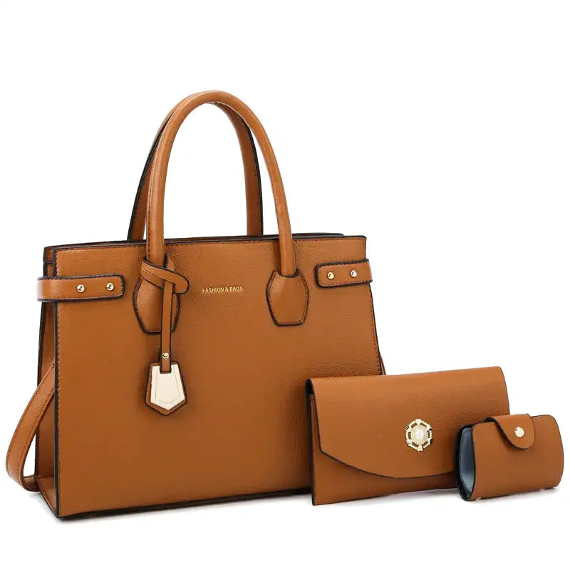 Rectangular Shoulder Bag in Leather-dione couture20260421-Calm Wears-Brown-Calm Wears