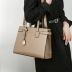 Rectangular Shoulder Bag in Leather-dione couture20260421-Calm Wears-Black-Calm Wears