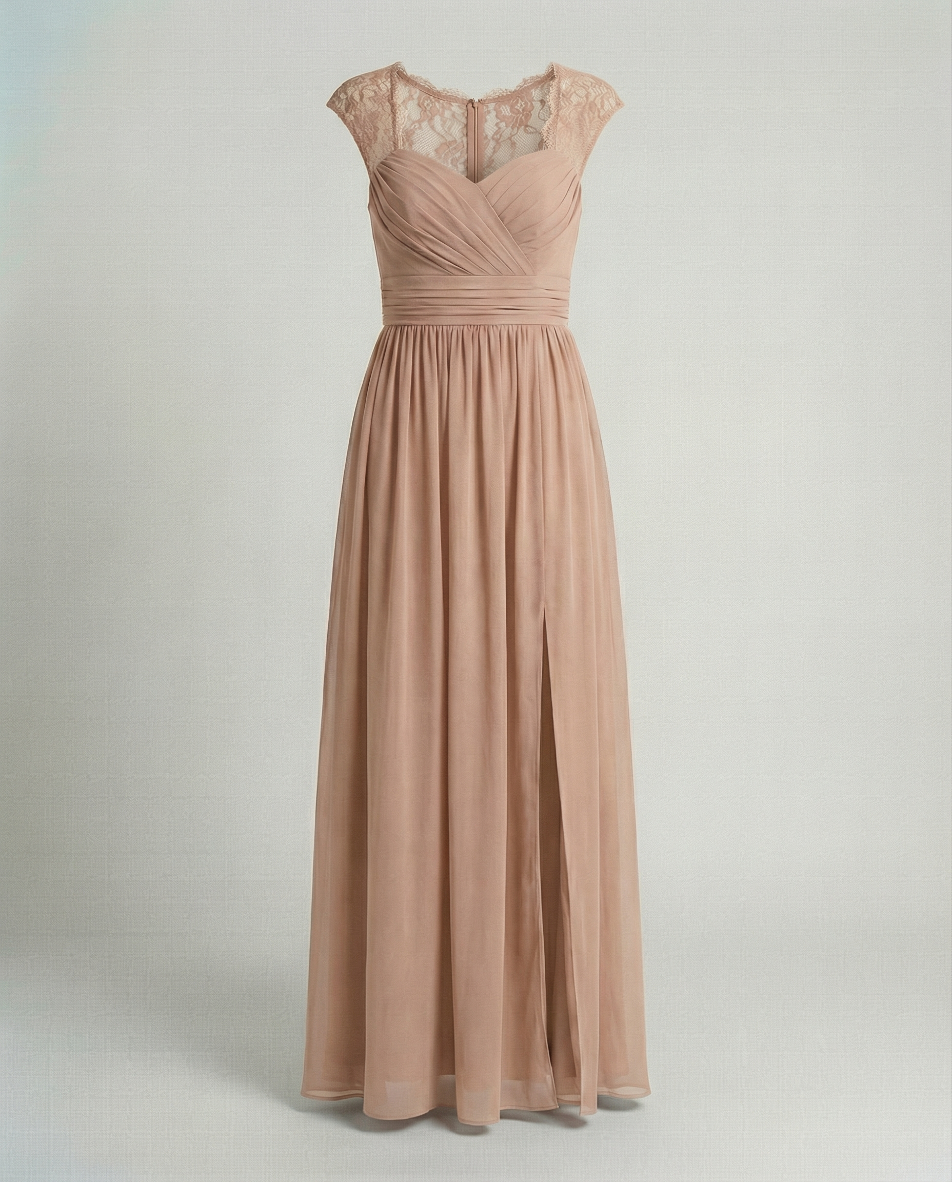Evening dress women V-neck-https://detail.1688.com/offer/675064902852.html-Calm Wears-Apricot-S-Calm Wears