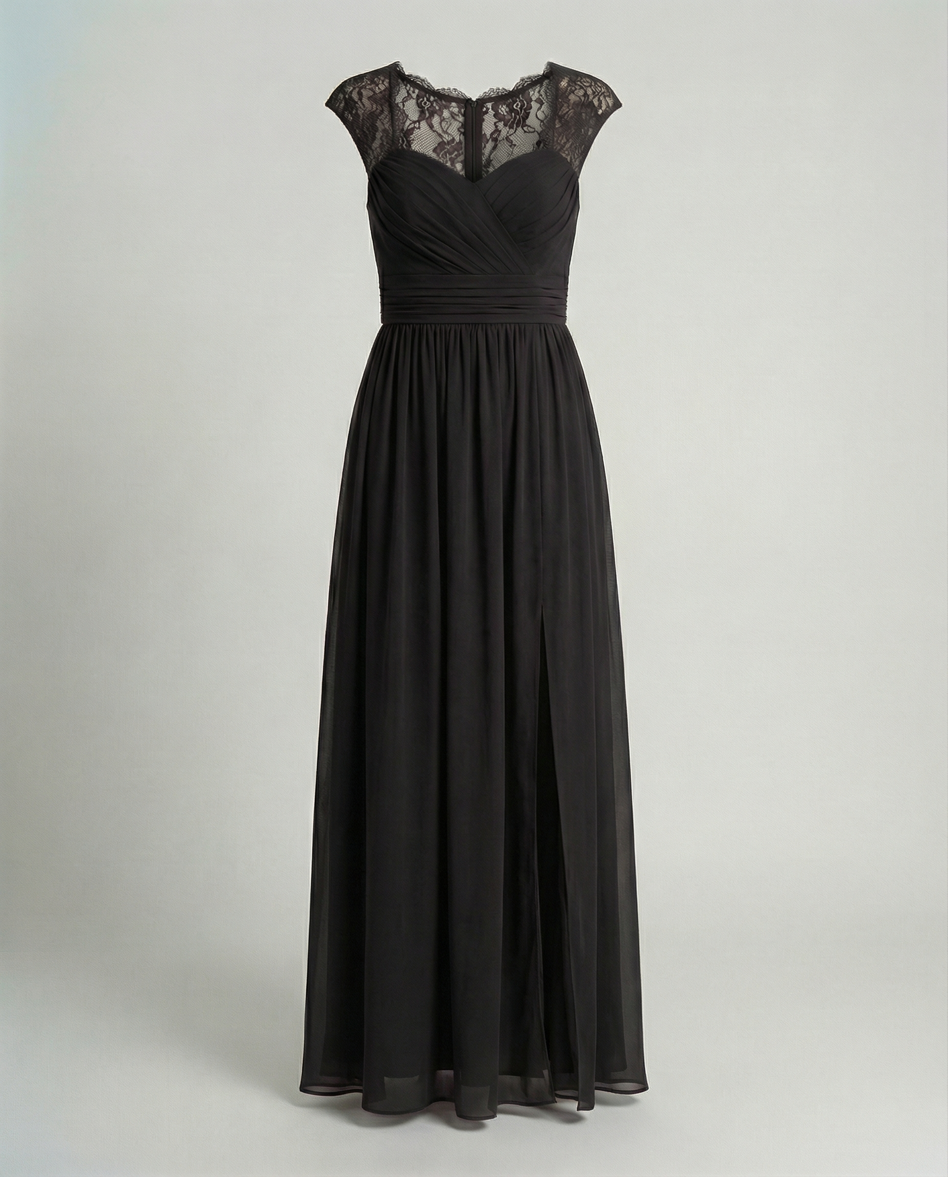 Evening dress women V-neck-https://detail.1688.com/offer/675064902852.html-Calm Wears-Black-S-Calm Wears