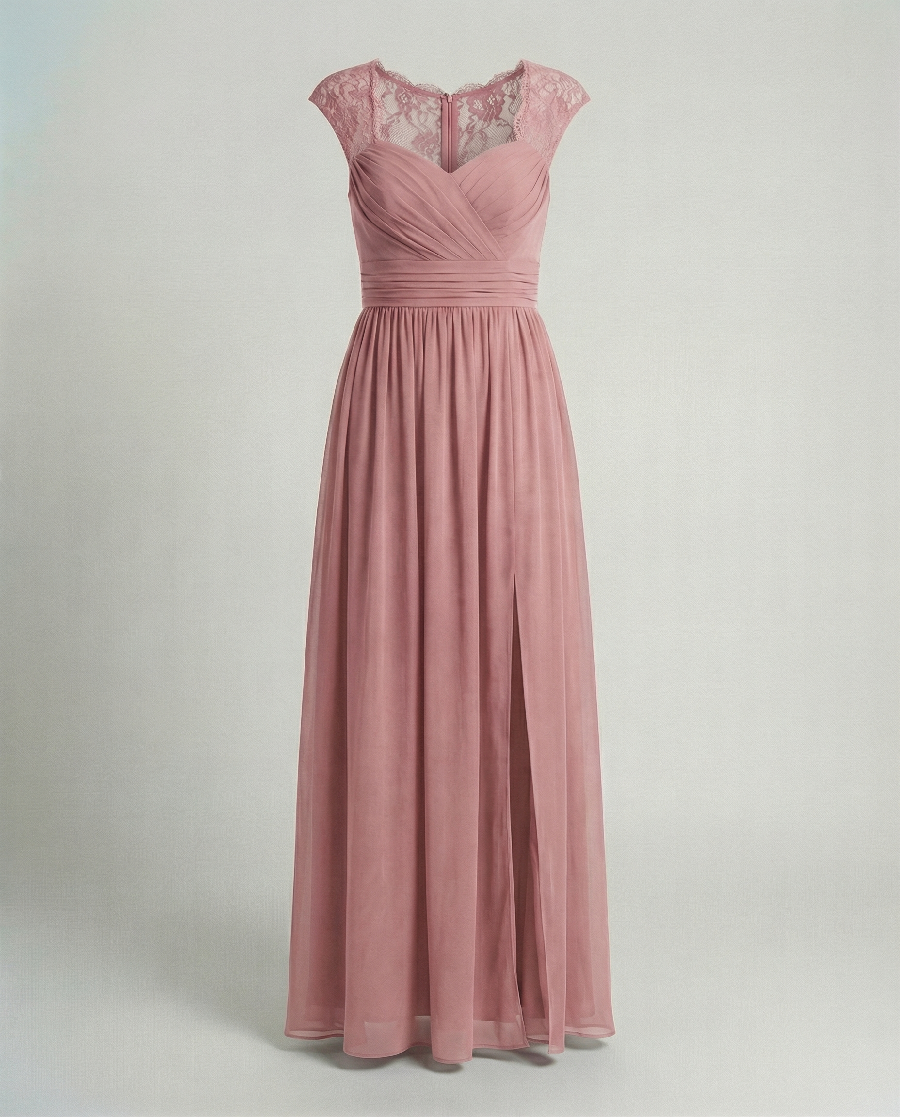 Evening dress women V-neck-https://detail.1688.com/offer/675064902852.html-Calm Wears-Pink-S-Calm Wears