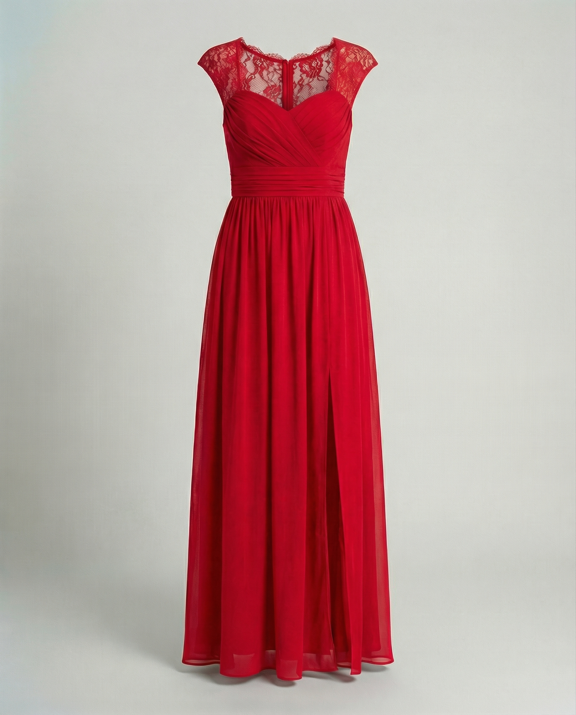 Evening dress women V-neck-https://detail.1688.com/offer/675064902852.html-Calm Wears-Red-S-Calm Wears