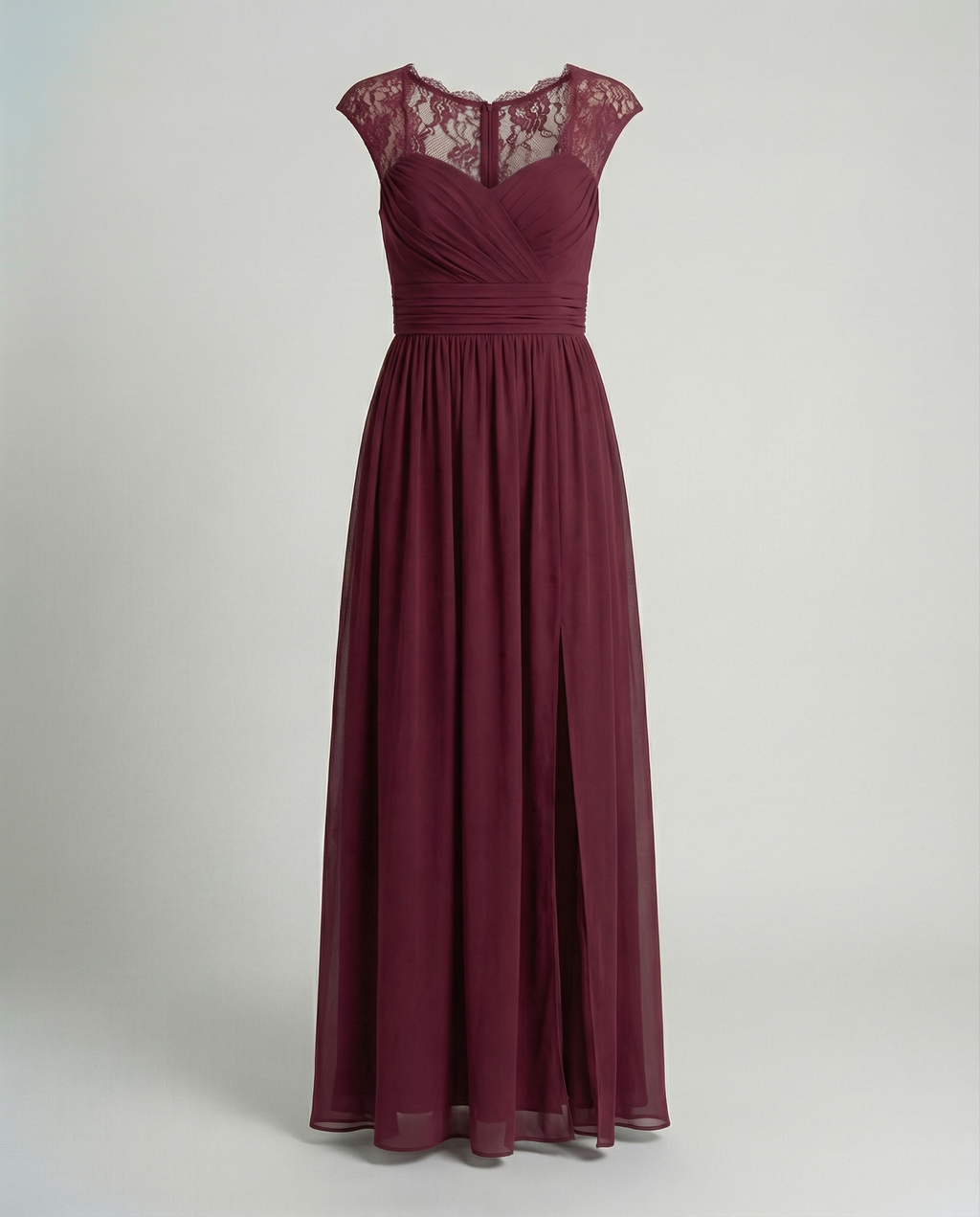 Evening dress women V-neck-https://detail.1688.com/offer/675064902852.html-Calm Wears-Wine red-S-Calm Wears