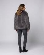 Faux-Fur Shawl Collar Jacket-classylooker20251202-Calm Wears-Gray-XS-Calm Wears