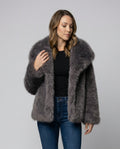 Faux-Fur Shawl Collar Jacket-classylooker20251202-Calm Wears-Gray-XS-Calm Wears