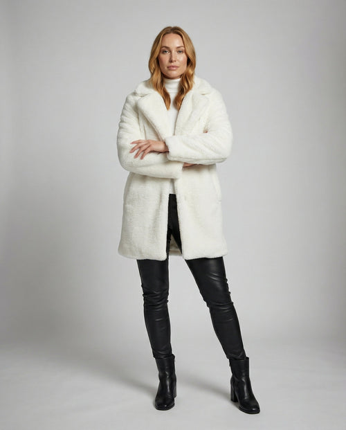 Faux Fur Winter Jacket Women-fashable20251108-Calm Wears-White-S-Calm Wears