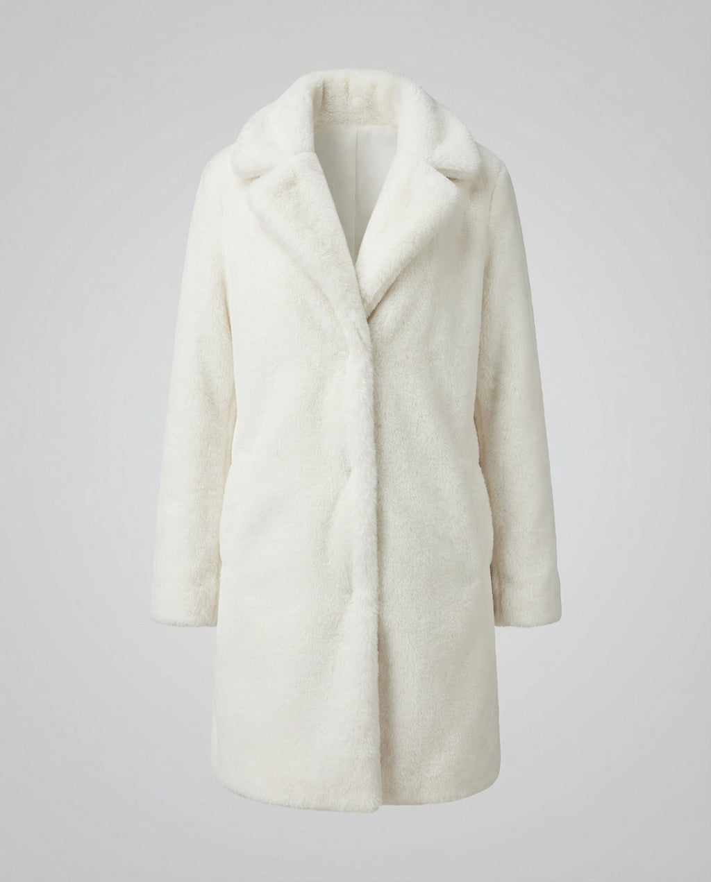 Faux Fur Winter Jacket Women-fashable20251108-Calm Wears-White-S-Calm Wears