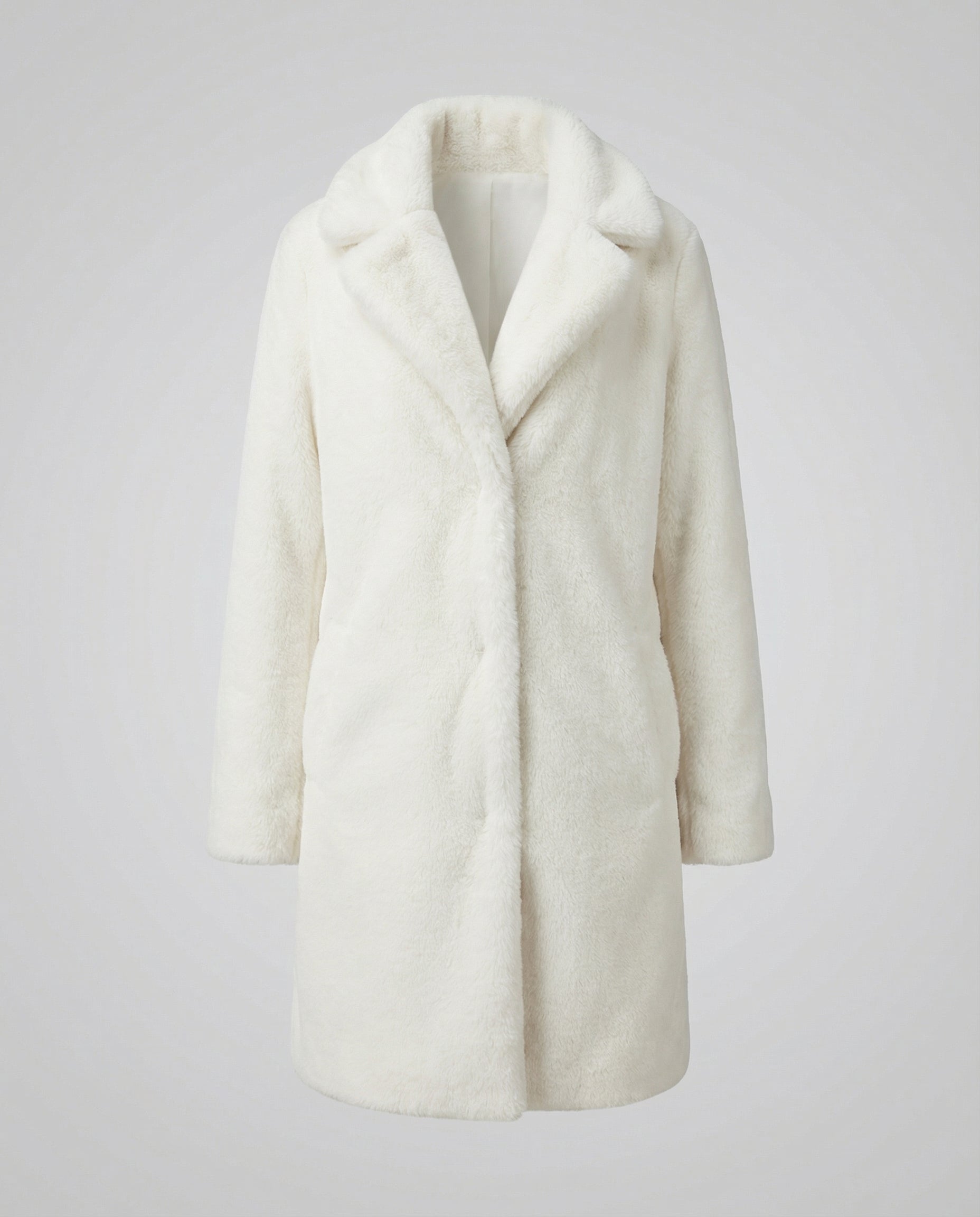 Faux Fur Winter Jacket Women-fashable20251108-Calm Wears-White-S-Calm Wears