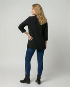 Figure-enhancing Elegant Women's Blazer-vendorra20241127-Calm Wears-Black-M-Calm Wears