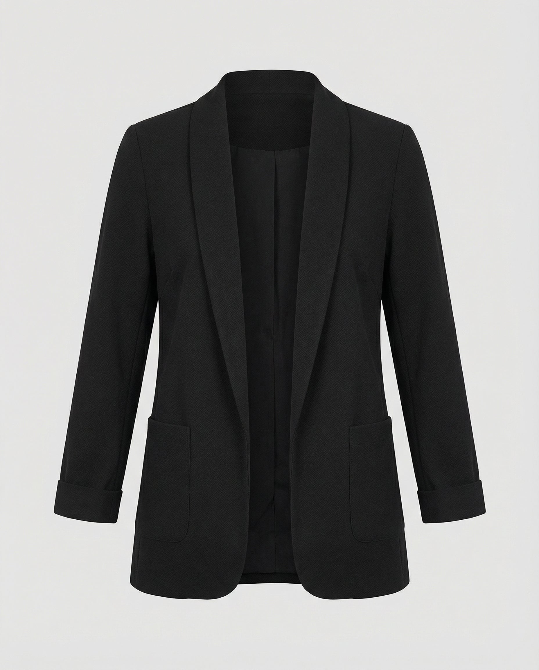 Figure-enhancing Elegant Women's Blazer-vendorra20241127-Calm Wears-Blue-M-Calm Wears