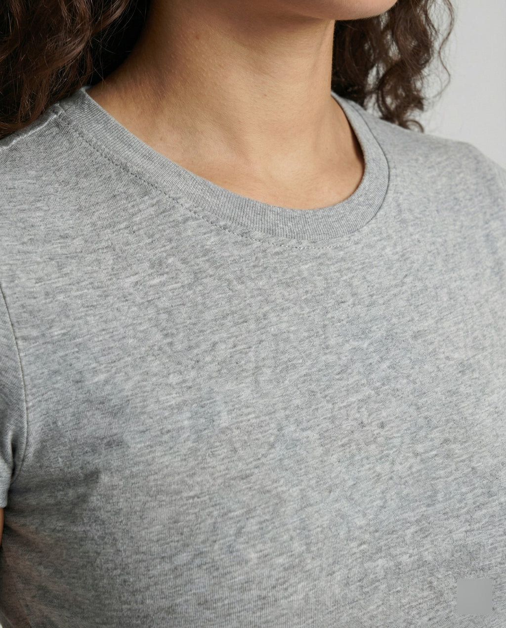 Figure-hugging mini dress with round neck and gathers for summer-Calm Wears-S 80-95 catties-Gray (conventional version)-Calm Wears