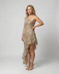 Flirty Sheer Mini Dress Women-theone-apparel20250410-Calm Wears-Gold-S-Calm Wears