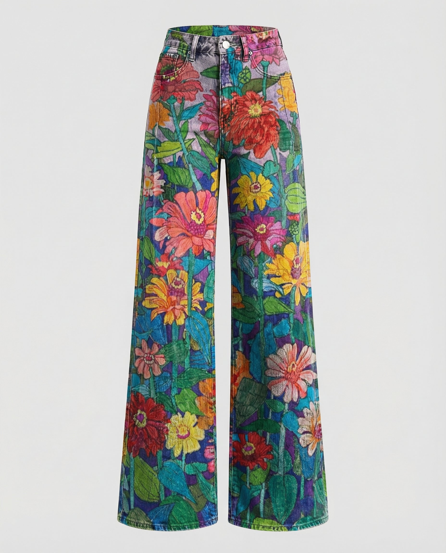Floral Wide Women's Jeans-haven-mode20250212-Calm Wears-Daisy-S-Calm Wears
