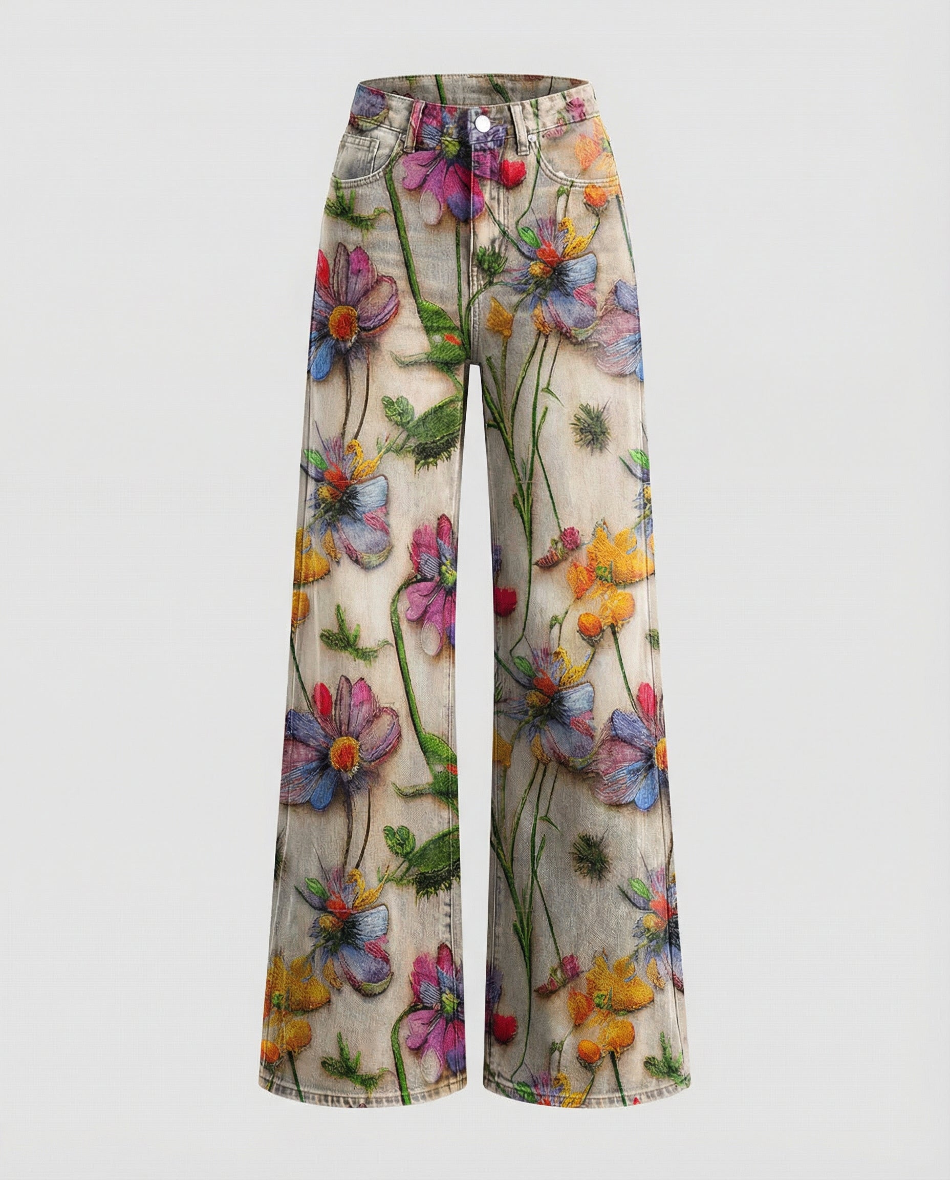Floral Wide Women's Jeans-haven-mode20250212-Calm Wears-Flowers-S-Calm Wears