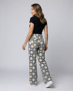 Floral Wide Women's Jeans-haven-mode20250212-Calm Wears-White Flowers-S-Calm Wears