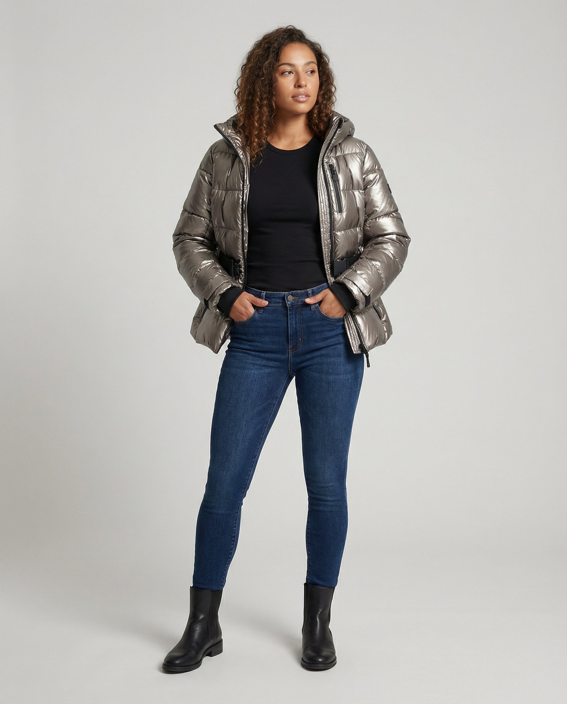 Functional women's ski jacket-gerrys modehaus20251106-Calm Wears-Silver-XS-Calm Wears