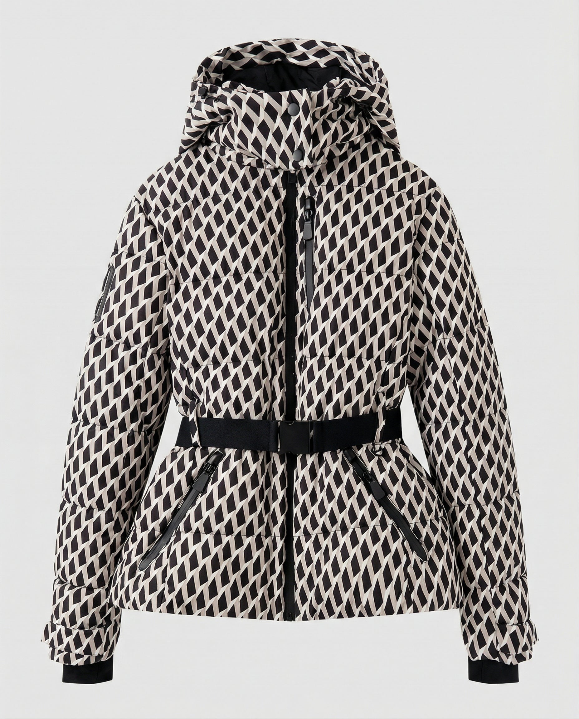 Functional women's ski jacket-gerrys modehaus20251106-Calm Wears-White / Black-XS-Calm Wears