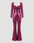 Glamorous sequin jumpsuit women-https://detail.1688.com/offer/693692644639.html-Calm Wears-Pink-S-Calm Wears