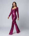 Glamorous sequin jumpsuit women-https://detail.1688.com/offer/693692644639.html-Calm Wears-Pink-S-Calm Wears