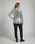 Glamorous Sequin Lapel Blazer-prime amsterdam nederland20251114-Calm Wears-Silver-S-Calm Wears