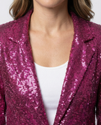 Glamour Sequin Women's Blazer-mullers-modehaus20251103-Calm Wears-Violet-S-Calm Wears