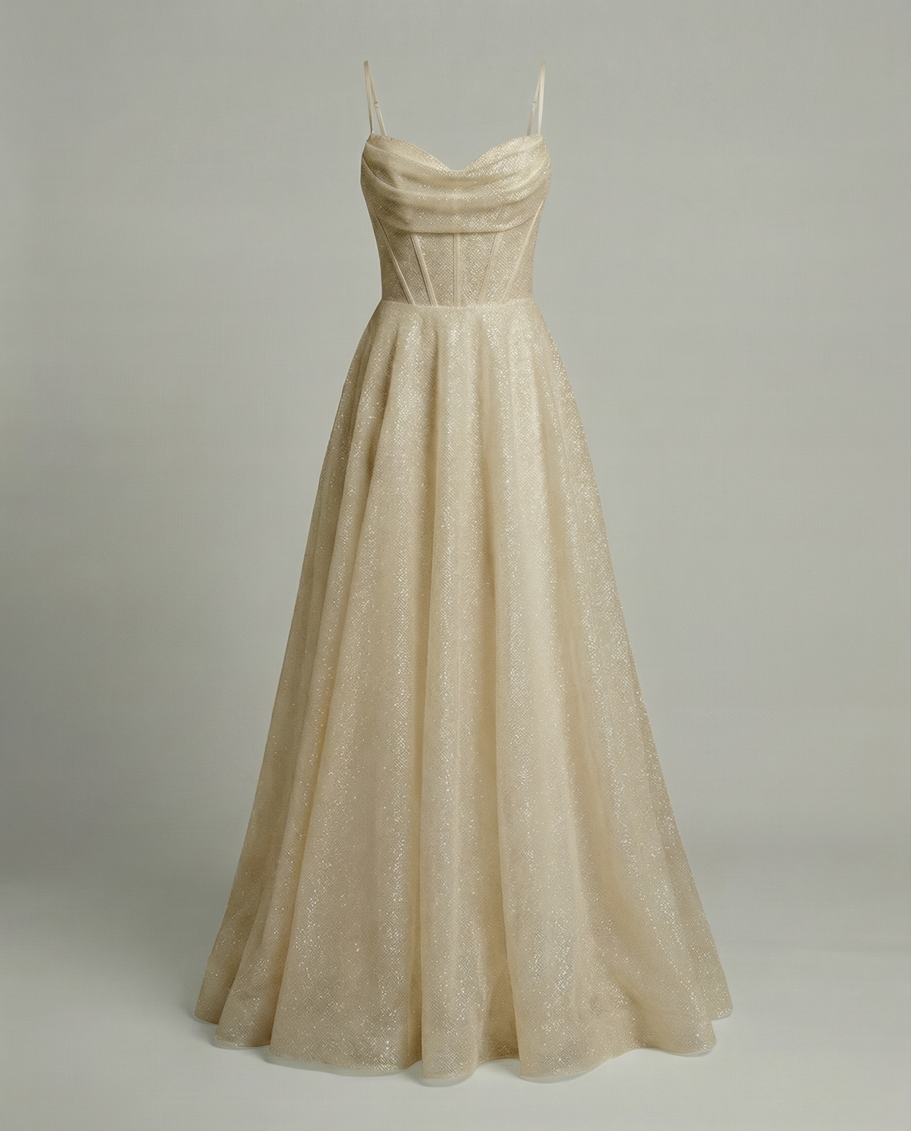 Glitter Ball Gown Women-holykitygirl20250325-Calm Wears-Gold-S-Calm Wears