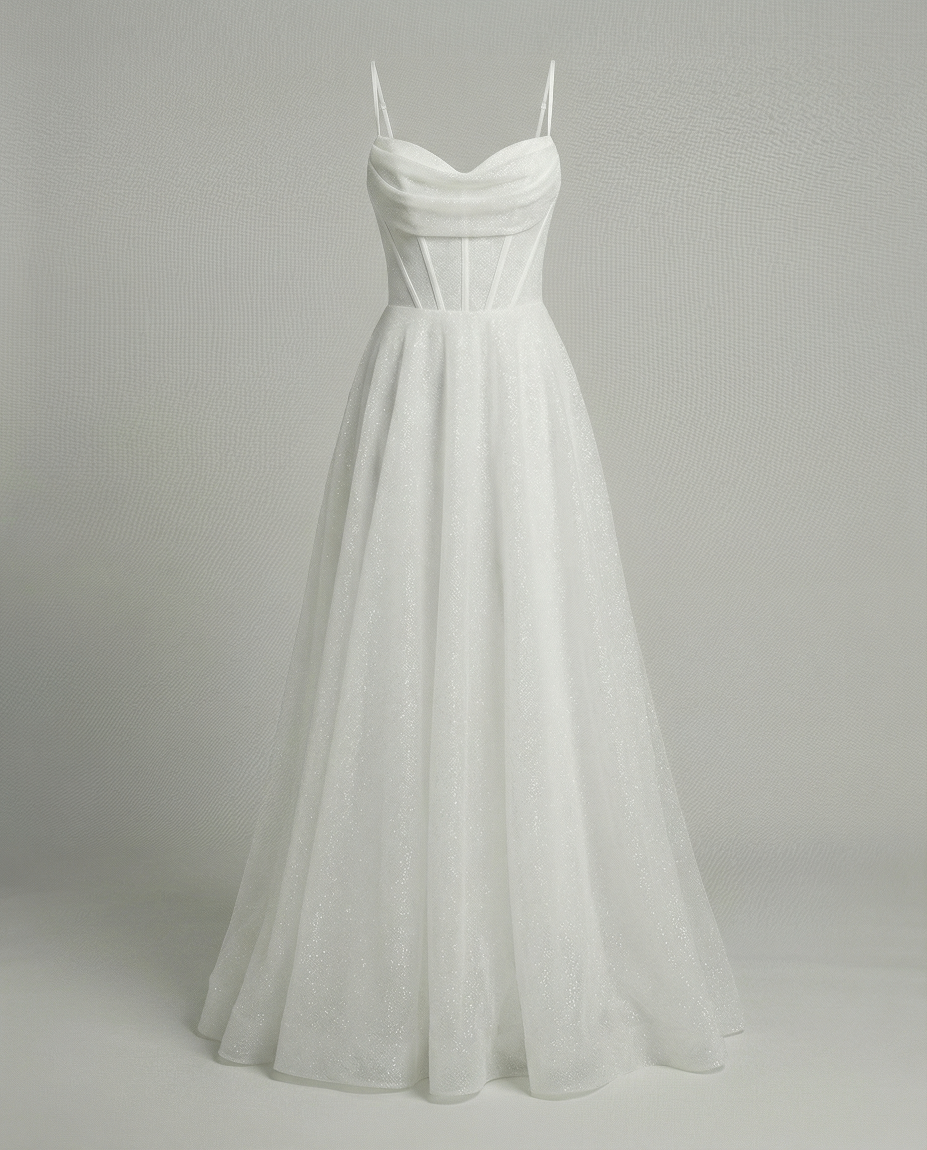 Glitter Ball Gown Women-holykitygirl20250325-Calm Wears-White-S-Calm Wears
