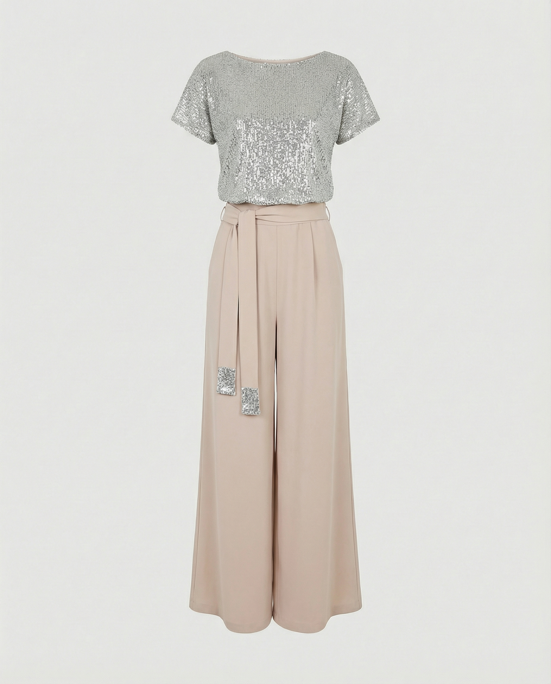 Glitter Jumpsuit Women Elegant-https://detail.1688.com/offer/841765567875.html-Calm Wears-Apricot-S-Calm Wears