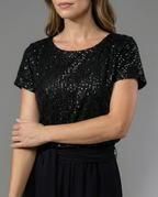 Glitter Jumpsuit Women Elegant-https://detail.1688.com/offer/841765567875.html-Calm Wears-Black-S-Calm Wears