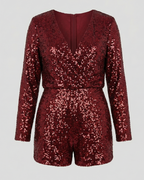 Glitter Women's Function Jumpsuit-https://detail.1688.com/offer/754876909773.html-Calm Wears-Chestnut brown-S-Calm Wears