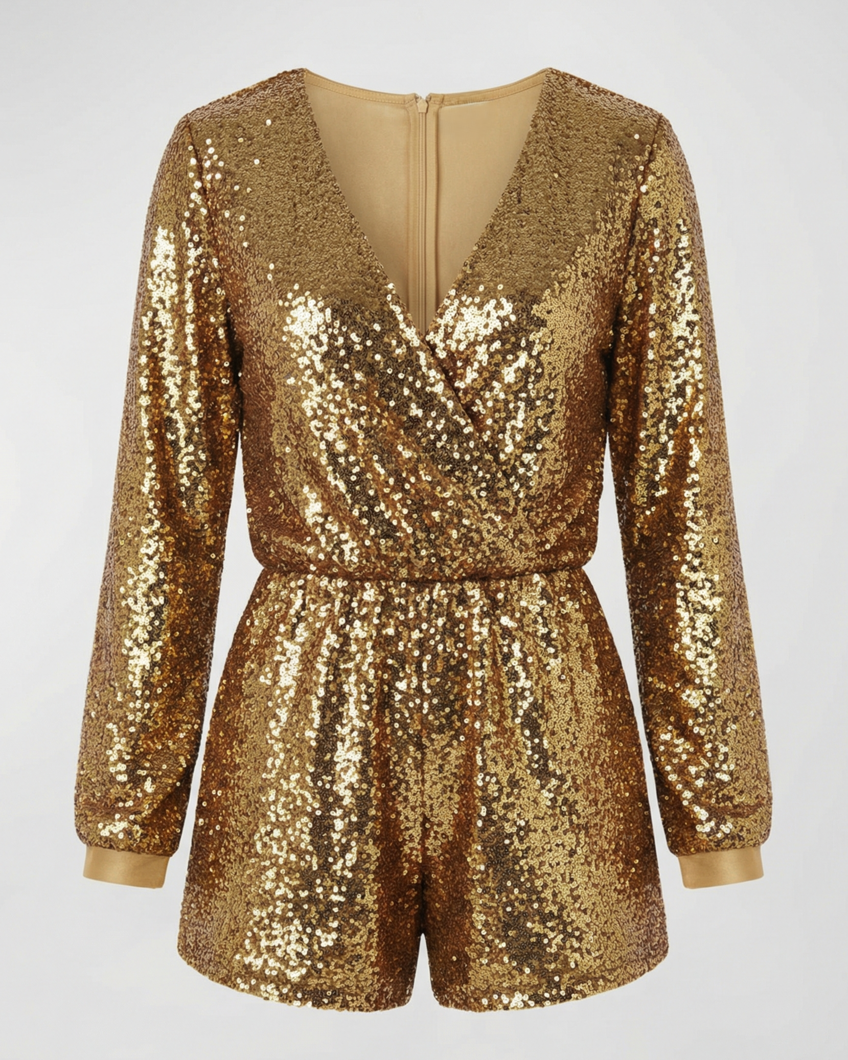 Glitter Women's Function Jumpsuit-https://detail.1688.com/offer/754876909773.html-Calm Wears-Gold-S-Calm Wears