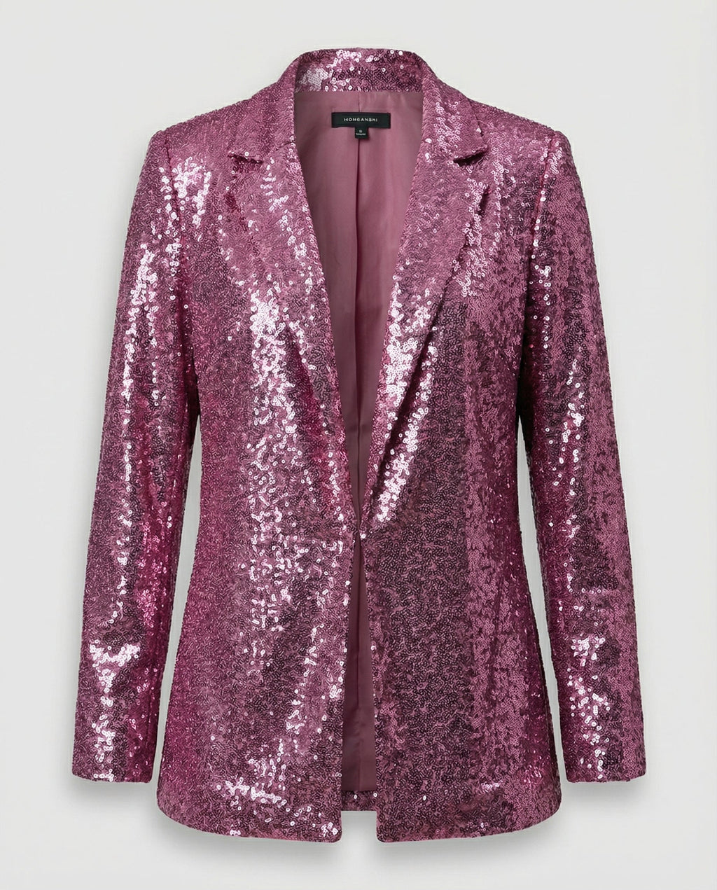 Glittering women's sequin blazer-shopthecic 20251110-Calm Wears-Lilac-XS-Calm Wears