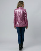 Glittering women's sequin blazer-shopthecic 20251110-Calm Wears-Lilac-XS-Calm Wears