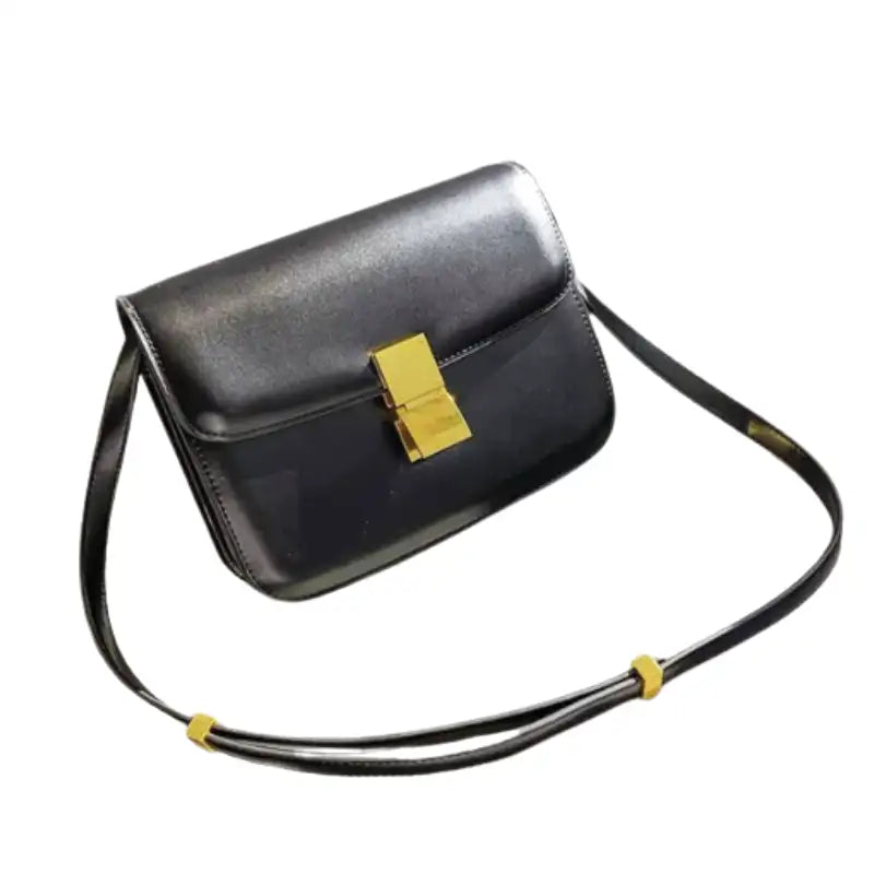 Small Square Shoulder Handbag-dione couture20260421-Calm Wears-Black-Calm Wears