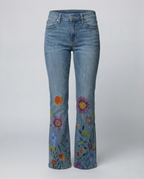 High-waisted women's flared pants-prime-amsterdam20250305-Calm Wears-Lilac Flower-S-Calm Wears