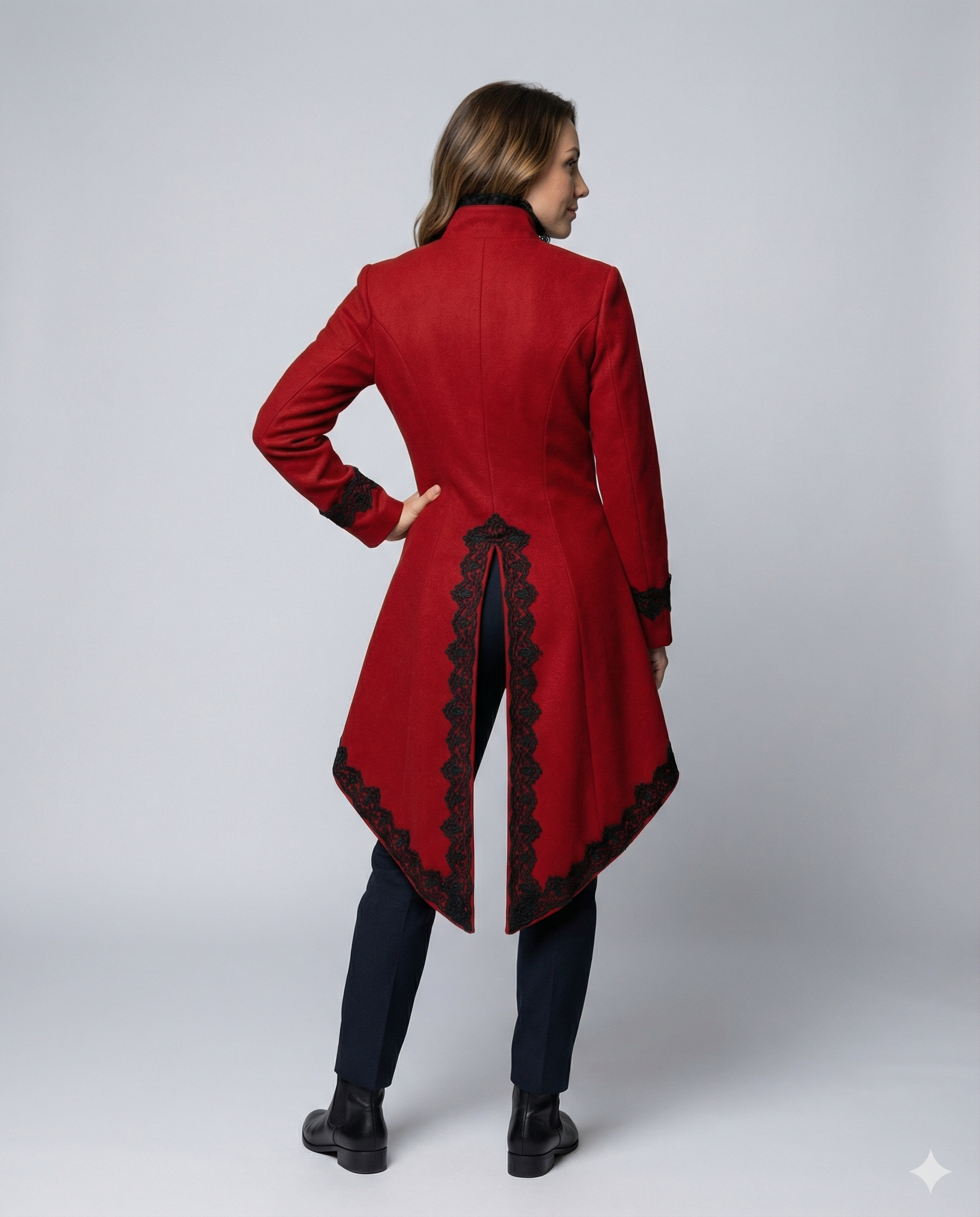 Historical women's hooded coat-https://detail.1688.com/offer/587631646700.html-Calm Wears-Red-S-Calm Wears