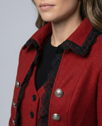 Historical women's hooded coat-https://detail.1688.com/offer/587631646700.html-Calm Wears-Red-S-Calm Wears
