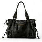 Handbag for School Shoulder Strap in Rigid Leather-dione couture20260421-Calm Wears-Black-Calm Wears
