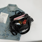 Handtas Schouder Leer Grote Capaciteit-dione couture20260421-Calm Wears-Black-Calm Wears