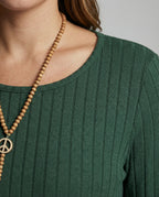 Knit dress Long sleeves Women-https://detail.1688.com/offer/858922311698.html-Calm Wears-Green-S-Calm Wears