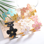 Ladies' bangle with floral motifs Calm Wears-https://detail.1688.com/offer/1055941439300.html-Calm Wears-Black-Calm Wears
