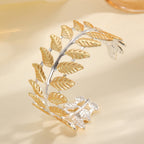 Ladies bracelet in elegant leaf design Calm Wears-https://detail.1688.com/offer/963955012371.html-Calm Wears-Style 5-Calm Wears