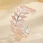 Ladies bracelet in elegant leaf design Calm Wears-https://detail.1688.com/offer/963955012371.html-Calm Wears-Style 5-Calm Wears