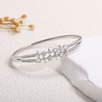Ladies bracelet with elaborate infinity symbol and sparkling zirconia Calm Wears-https://detail.1688.com/offer/918155870352.html-Calm Wears-Gold-Calm Wears