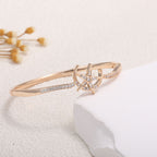 Ladies bracelet with elaborate infinity symbol and sparkling zirconia Calm Wears-https://detail.1688.com/offer/918155870352.html-Calm Wears-Gold-Calm Wears
