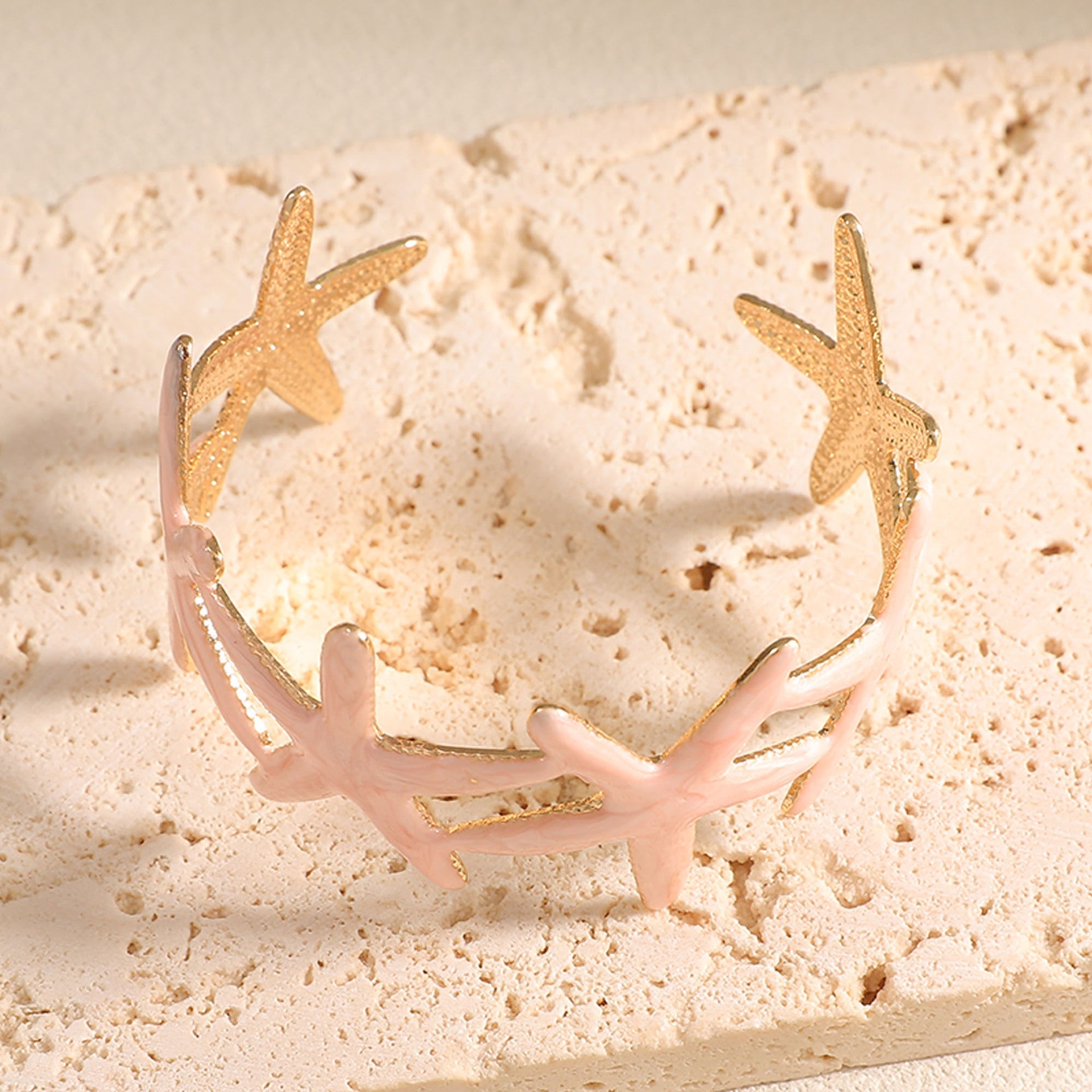 Ladies bracelet with intricate starfish design Calm Wears-https://detail.1688.com/offer/1045429218926.html-Calm Wears-Calm Wears