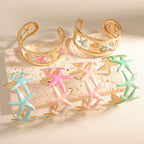 Ladies bracelet with intricate starfish design Calm Wears-https://detail.1688.com/offer/1045429218926.html-Calm Wears-Style 5-Calm Wears