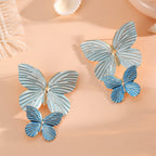 Ladies' brooches in elegant butterfly design Calm Wears-https://detail.1688.com/offer/956753521403.html-Calm Wears-Silver-Calm Wears