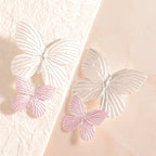 Ladies' brooches in elegant butterfly design Calm Wears-https://detail.1688.com/offer/956753521403.html-Calm Wears-Silver-Calm Wears
