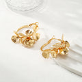 Ladies Creoles with artistic floral ornament Calm Wears-https://detail.1688.com/offer/730490113011.html-Calm Wears-Gold-Calm Wears